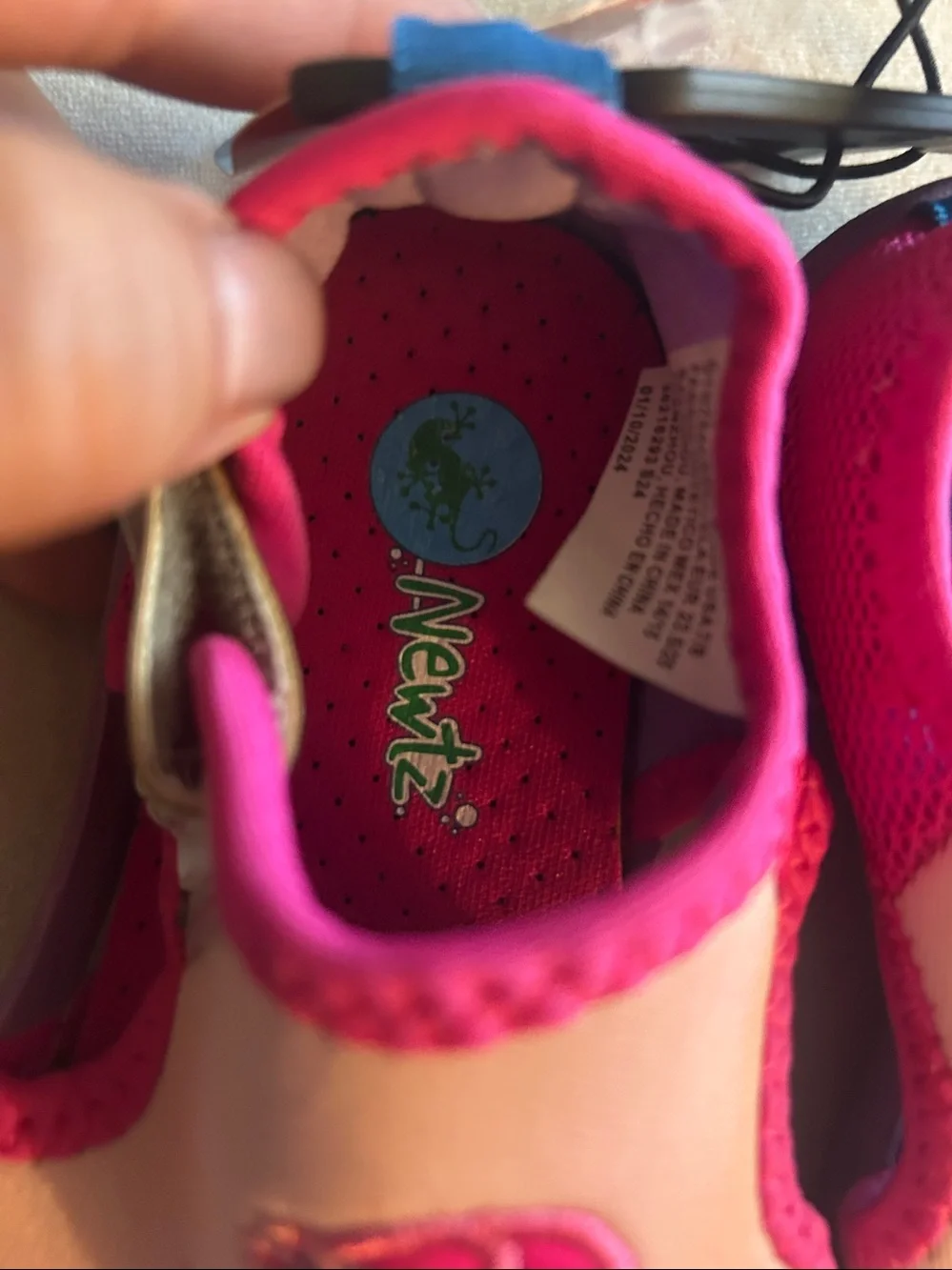 Kids' Pink & Purple Mermaid Water Shoes